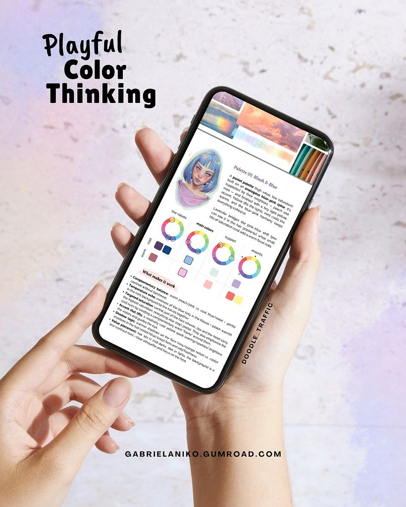 Playful Color Thinking E-Book & Practice Worksheets 3