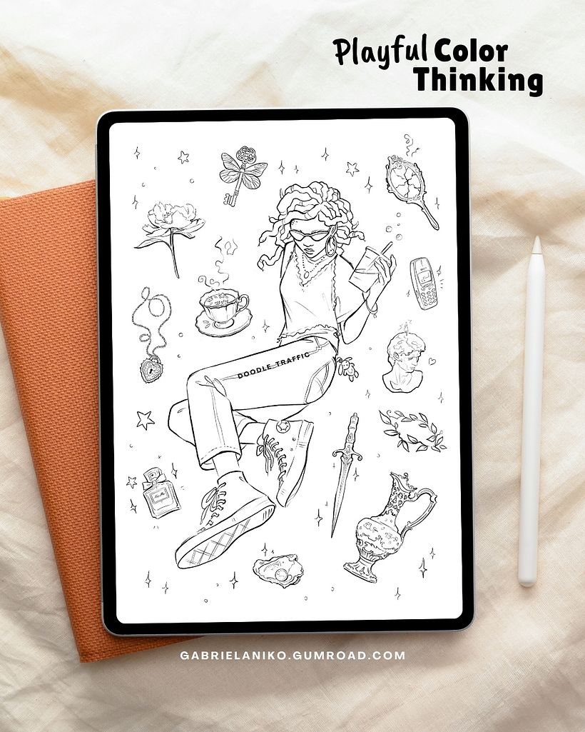 Playful Color Thinking E-Book & Practice Worksheets 4