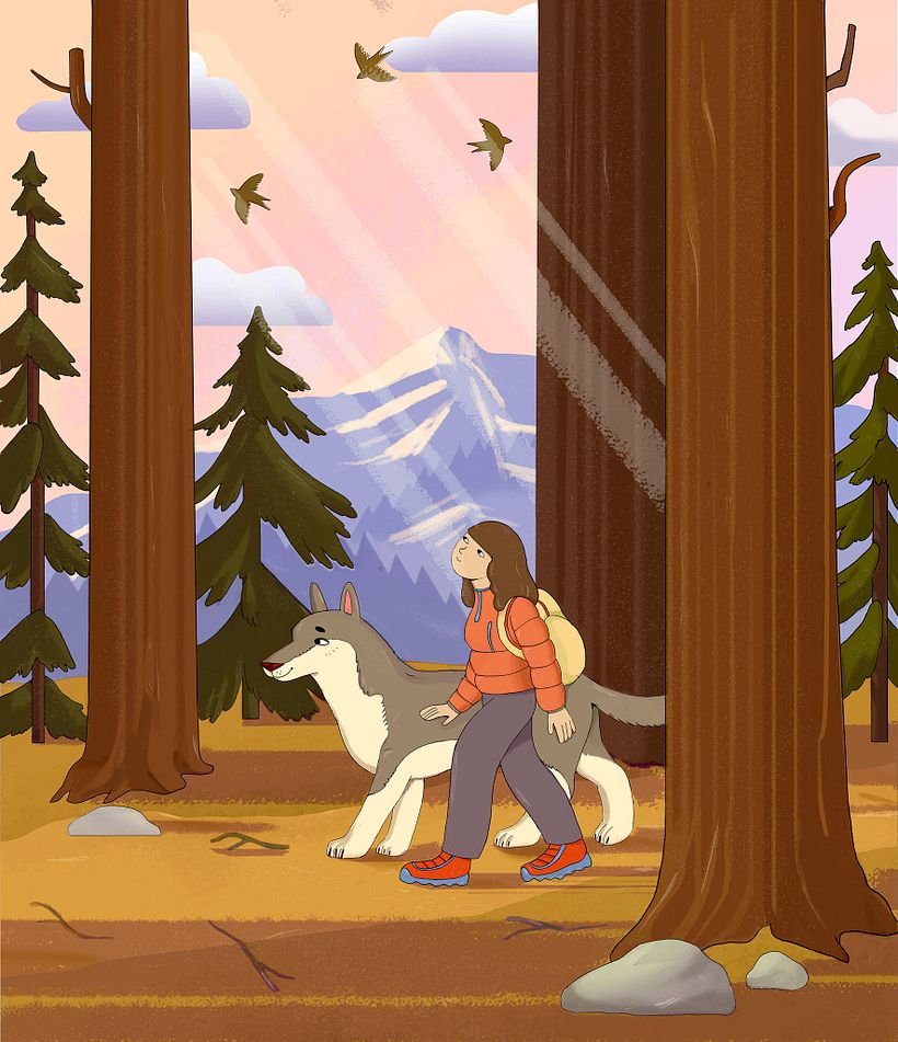 Мой проект курса: Цифровая иллюстрация: создание твоего воображения 1