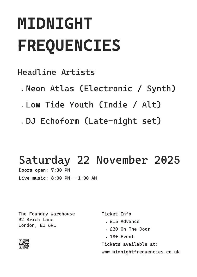 Nightclub Poster Design 1