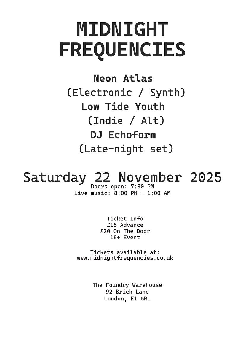 Nightclub Poster Design 1