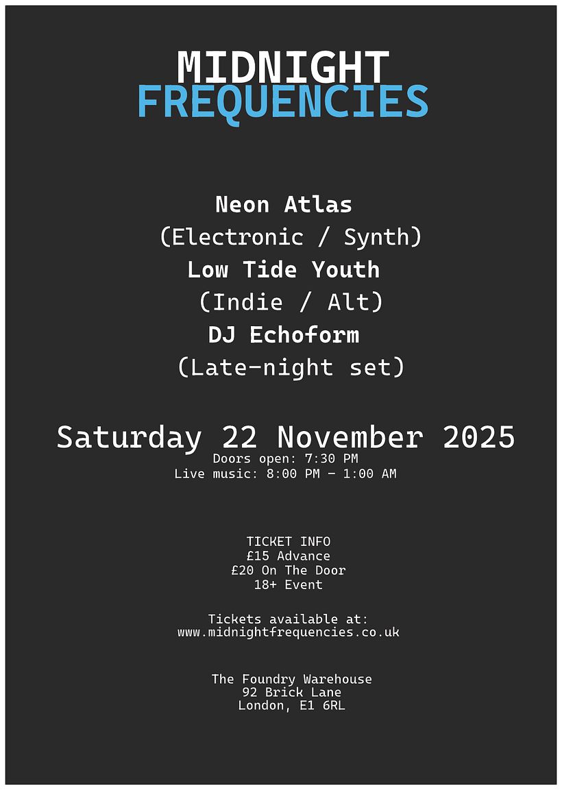Nightclub Poster Design 1