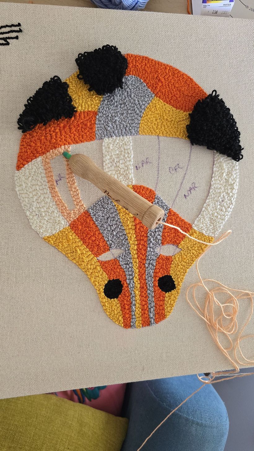 Máscara de agulha de punção 2