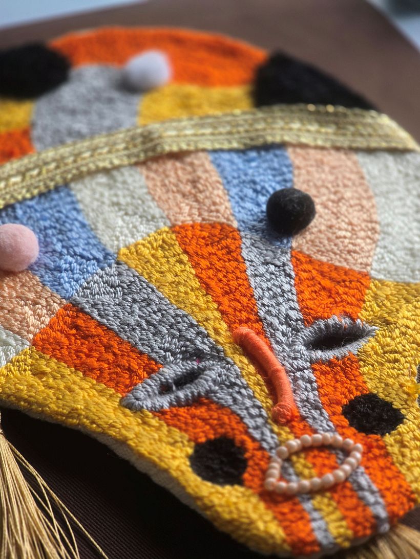 Máscara de agulha de punção 4