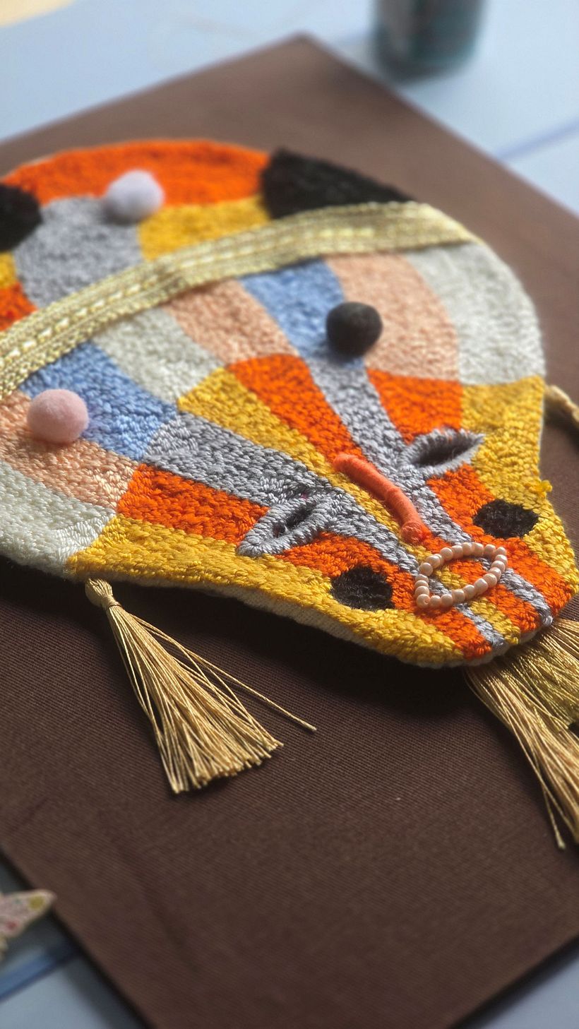 Máscara de agulha de punção 6