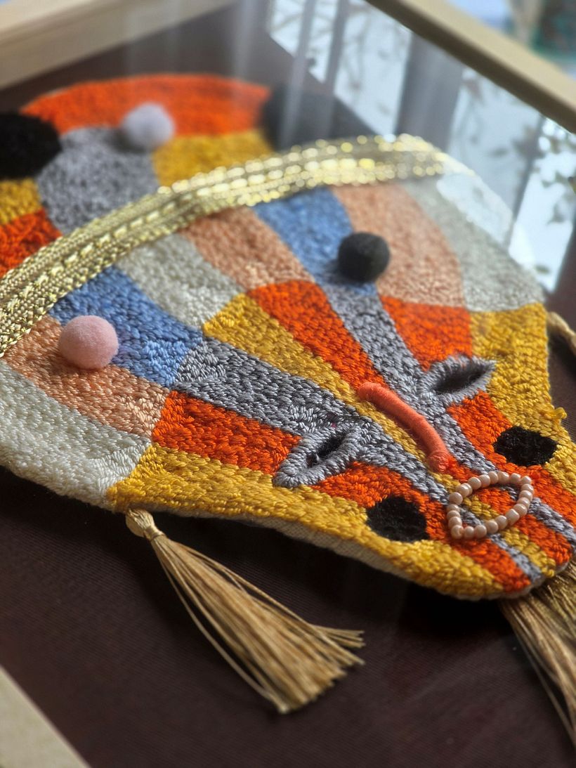 Máscara de agulha de punção 1