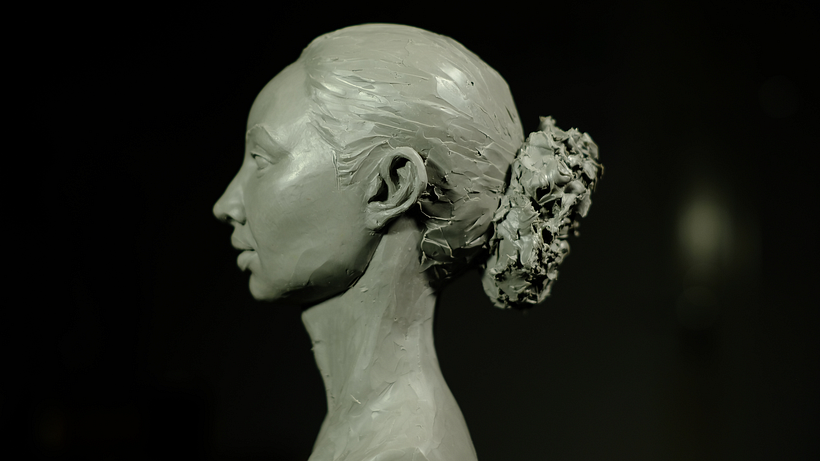 Exercises for the course "Introduction to Realistic Figurative Sculpture by Sección de Cursos" 3