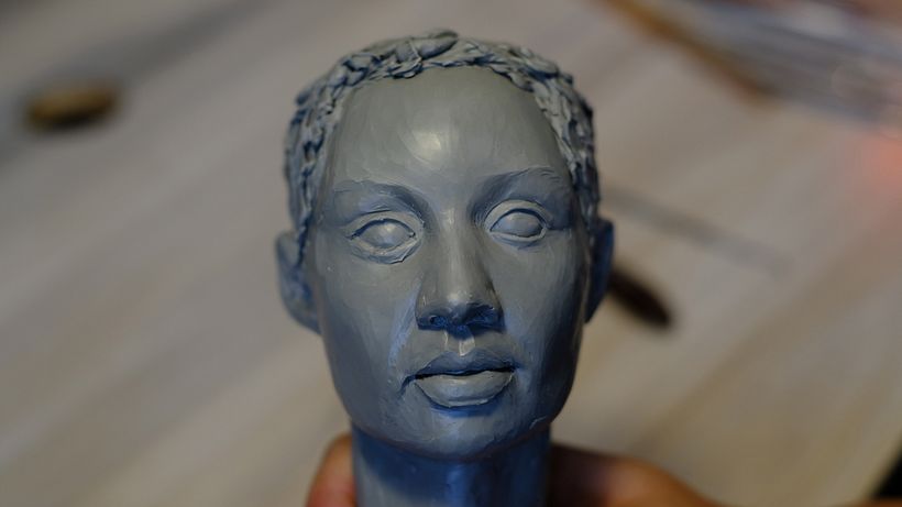 Exercises for the course "Introduction to Realistic Figurative Sculpture by Sección de Cursos" 2