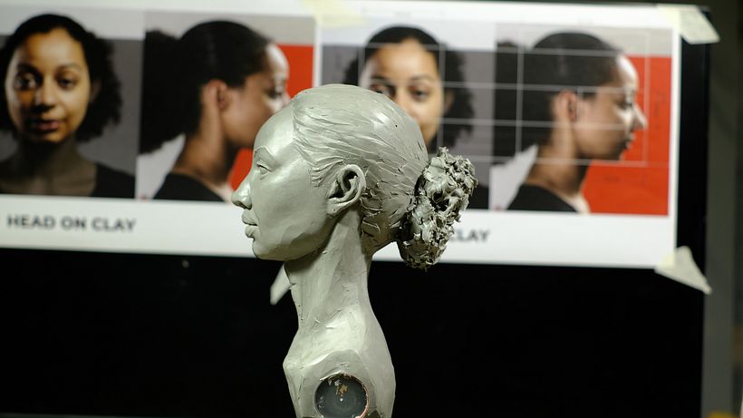 Exercises for the course "Introduction to Realistic Figurative Sculpture by Sección de Cursos" 3