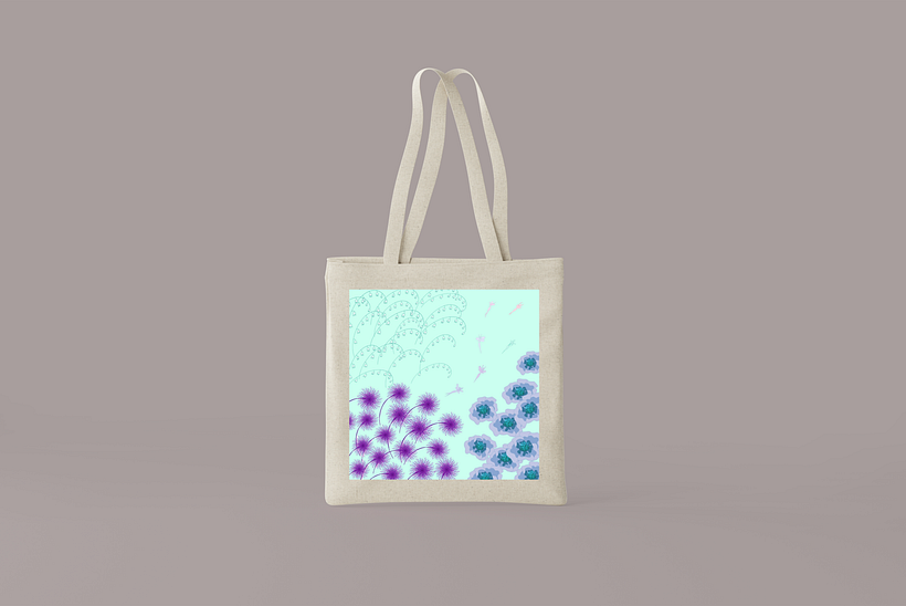 Tote Bag Pattern Design 2
