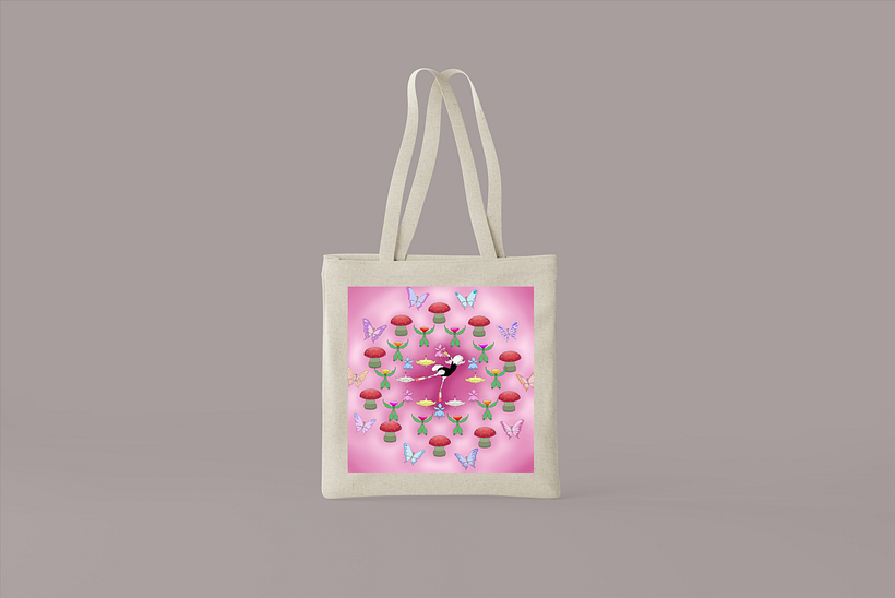 Tote Bag Pattern Design 3
