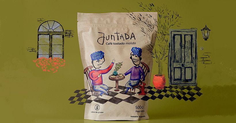 Café Juntada — Branding & Packaging Design 1