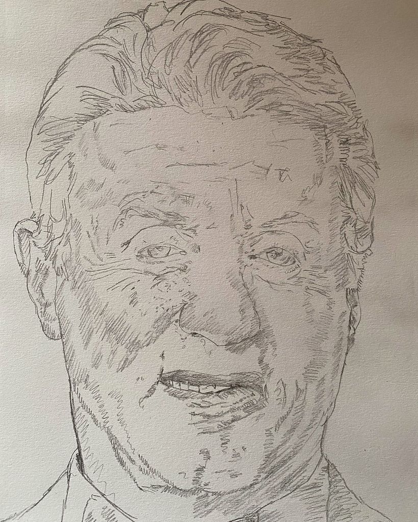 Ritratto di Sylvester Stallone 1