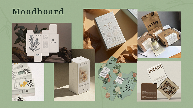 Natura Lux Serum Box Package Design 1