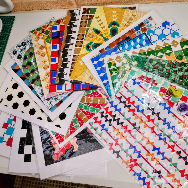 Estudos com recortes modulares 1