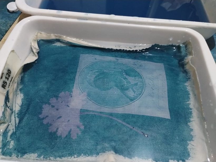 CYANOTYPE & EMBROIDERY 1