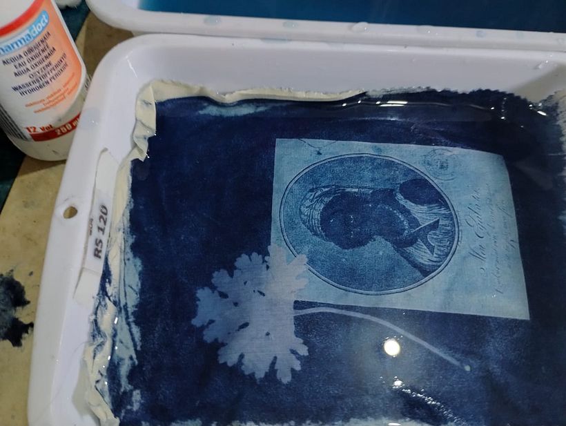CYANOTYPE & EMBROIDERY 1