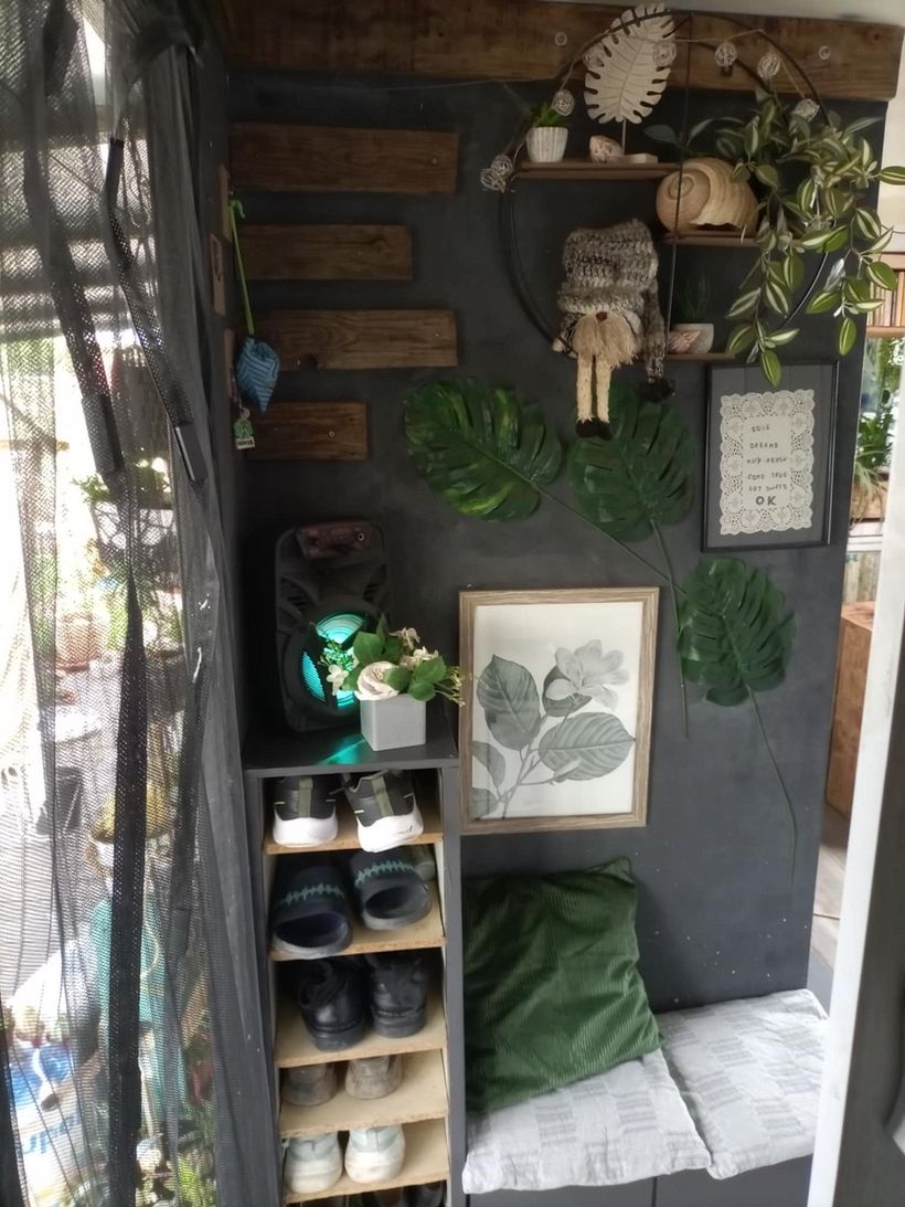 From Construction Waste Dump to Cozy Home 7