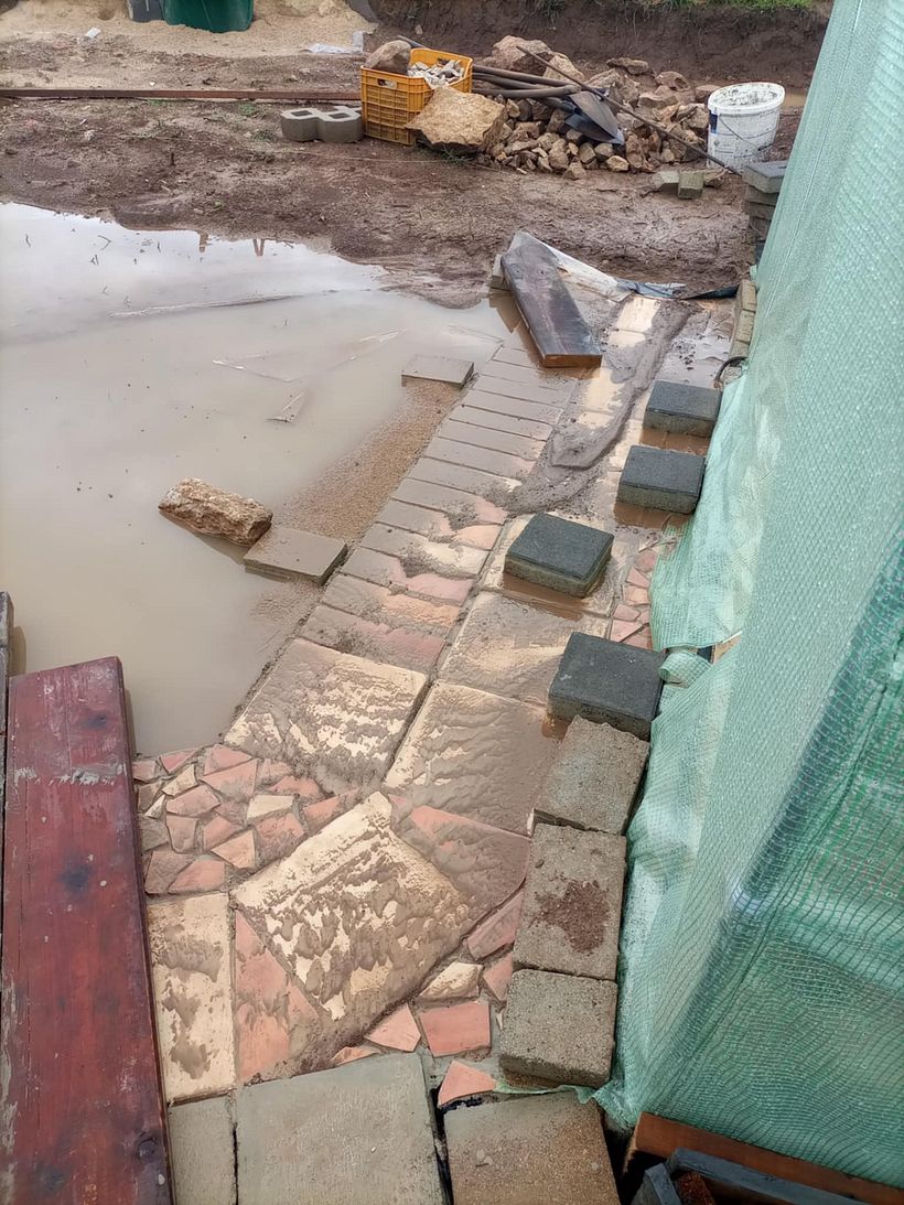 From Construction Waste Dump to Cozy Home 4