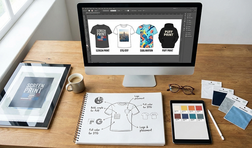 High-Quality Apparel Printing Techniques by Rastify 1
