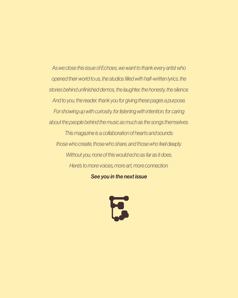 Echoes Magazine 1