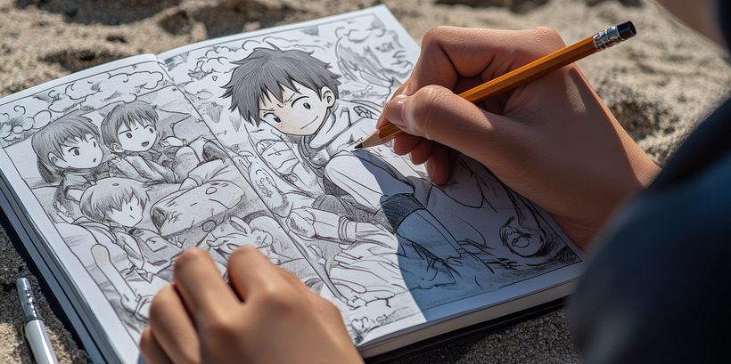 7 personajes para empezar a ilustrar manga (y cómo darles vida 1