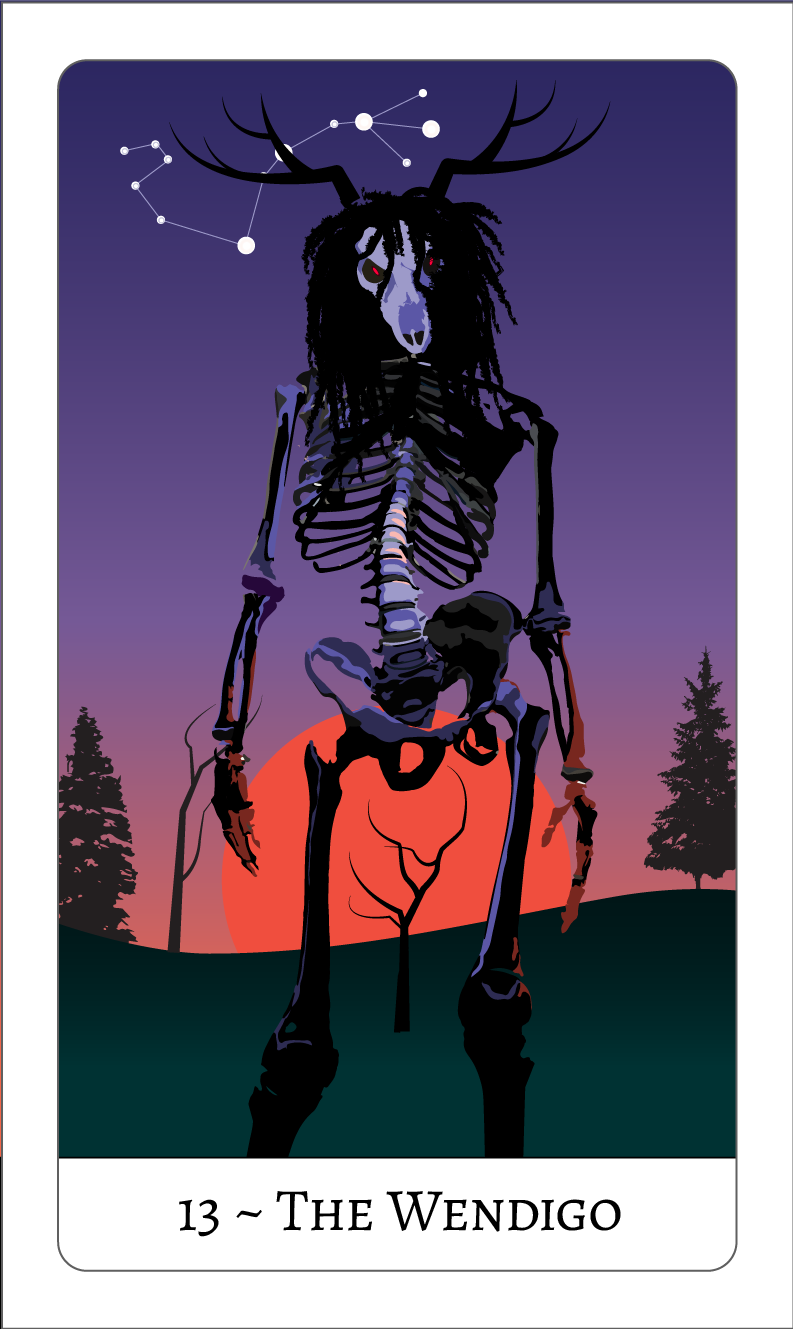 Card 13 | The Wendigo (Death) 1