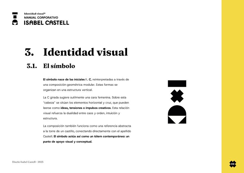 Isabel Castell_Manual de Identidad Visual. 8