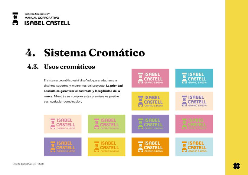 Isabel Castell_Manual de Identidad Visual. 17