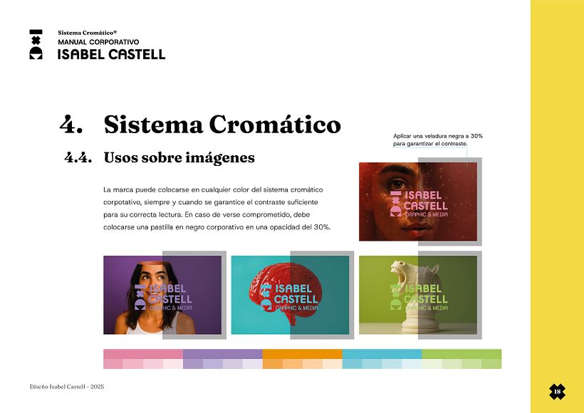 Isabel Castell_Manual de Identidad Visual. 18