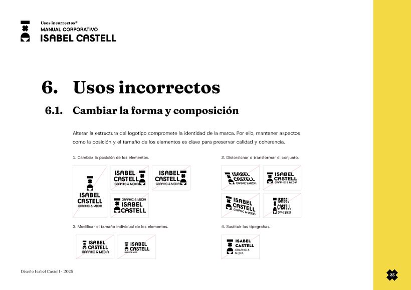 Isabel Castell_Manual de Identidad Visual. 25