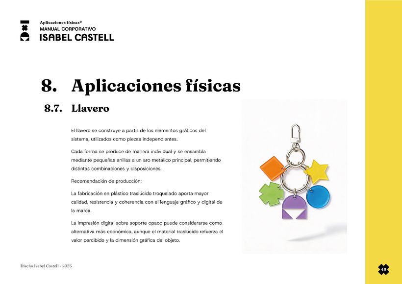 Isabel Castell_Manual de Identidad Visual. 46