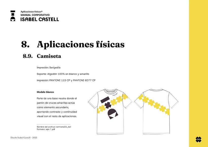 Isabel Castell_Manual de Identidad Visual. 50