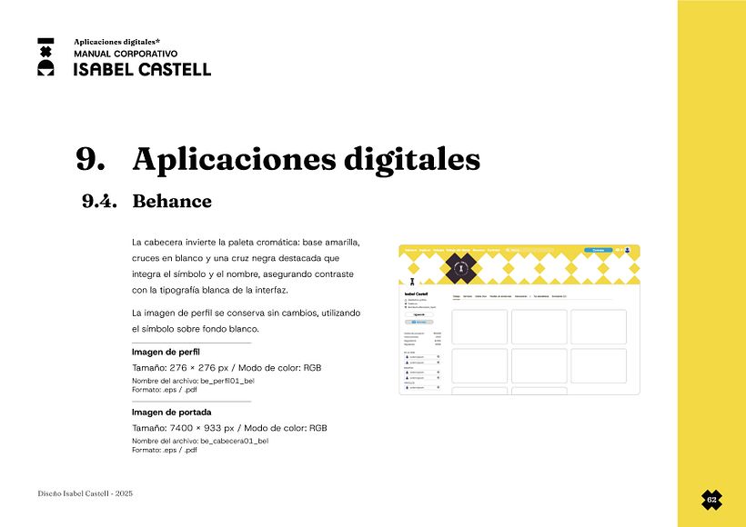 Isabel Castell_Manual de Identidad Visual. 62