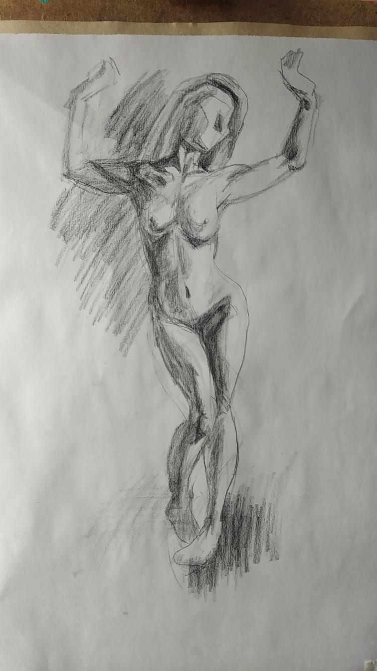 Final drawing for the anatomy course 1