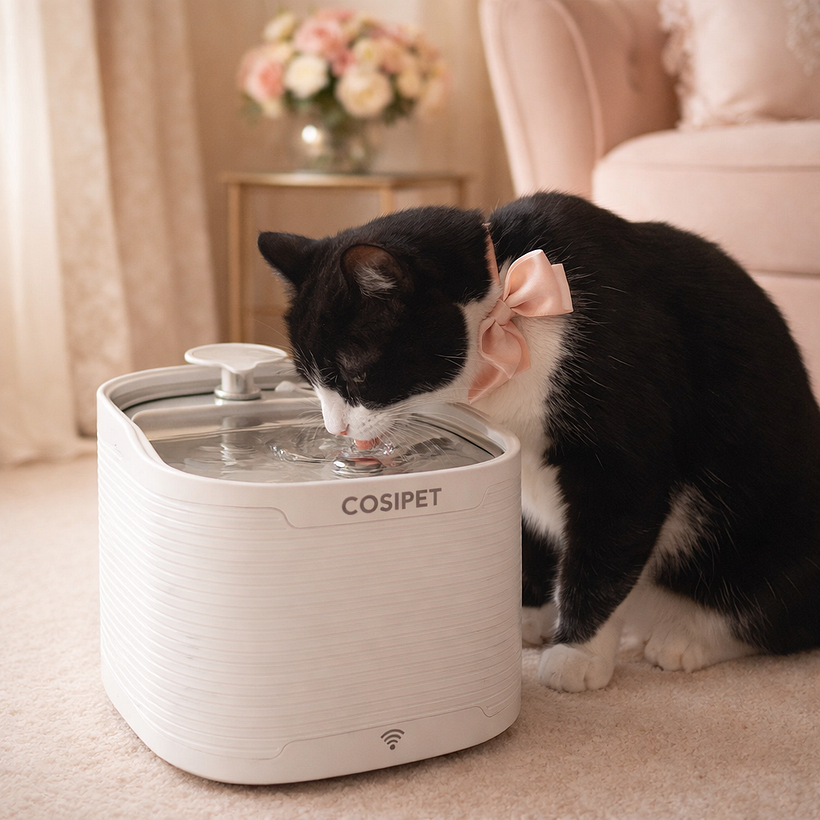 Billboard design for automatic pet water fountain 1