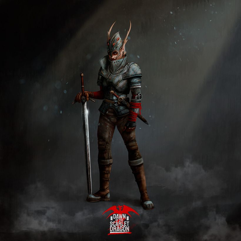 ELVEN DRAGON RIDER 1