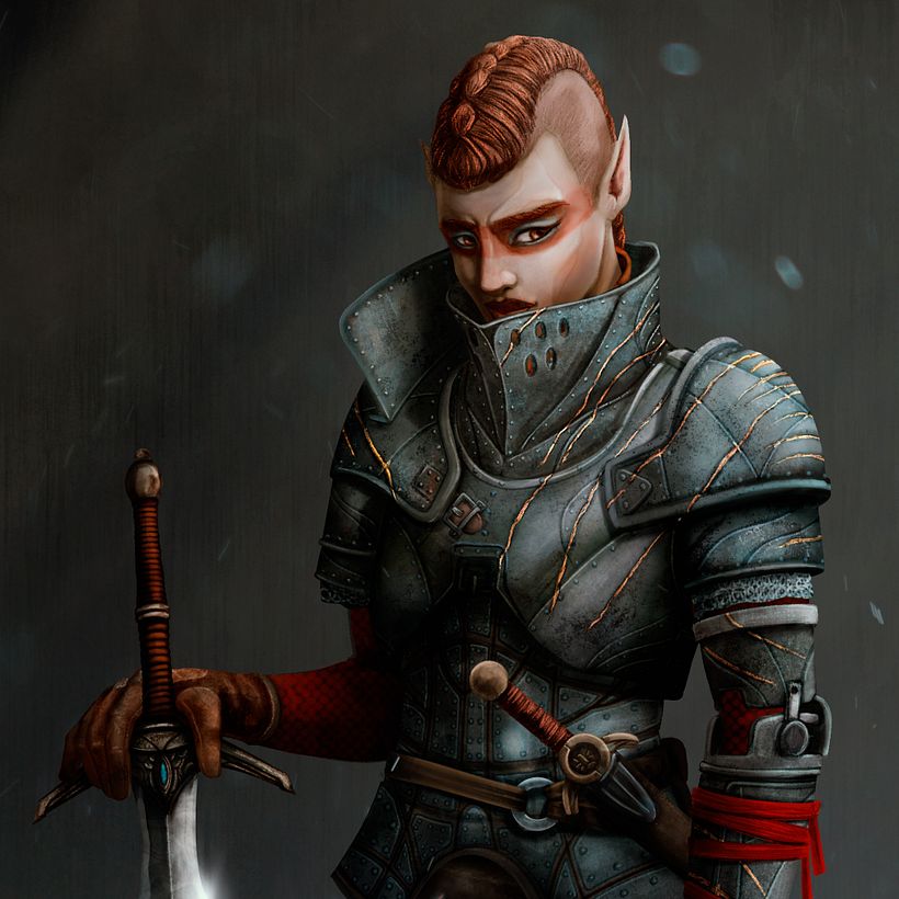 ELVEN DRAGON RIDER 1