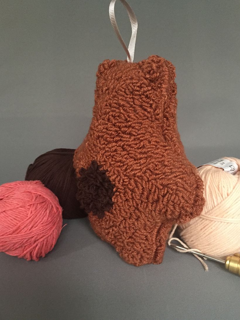 Soft Paws – Punch Needle Teddy 2
