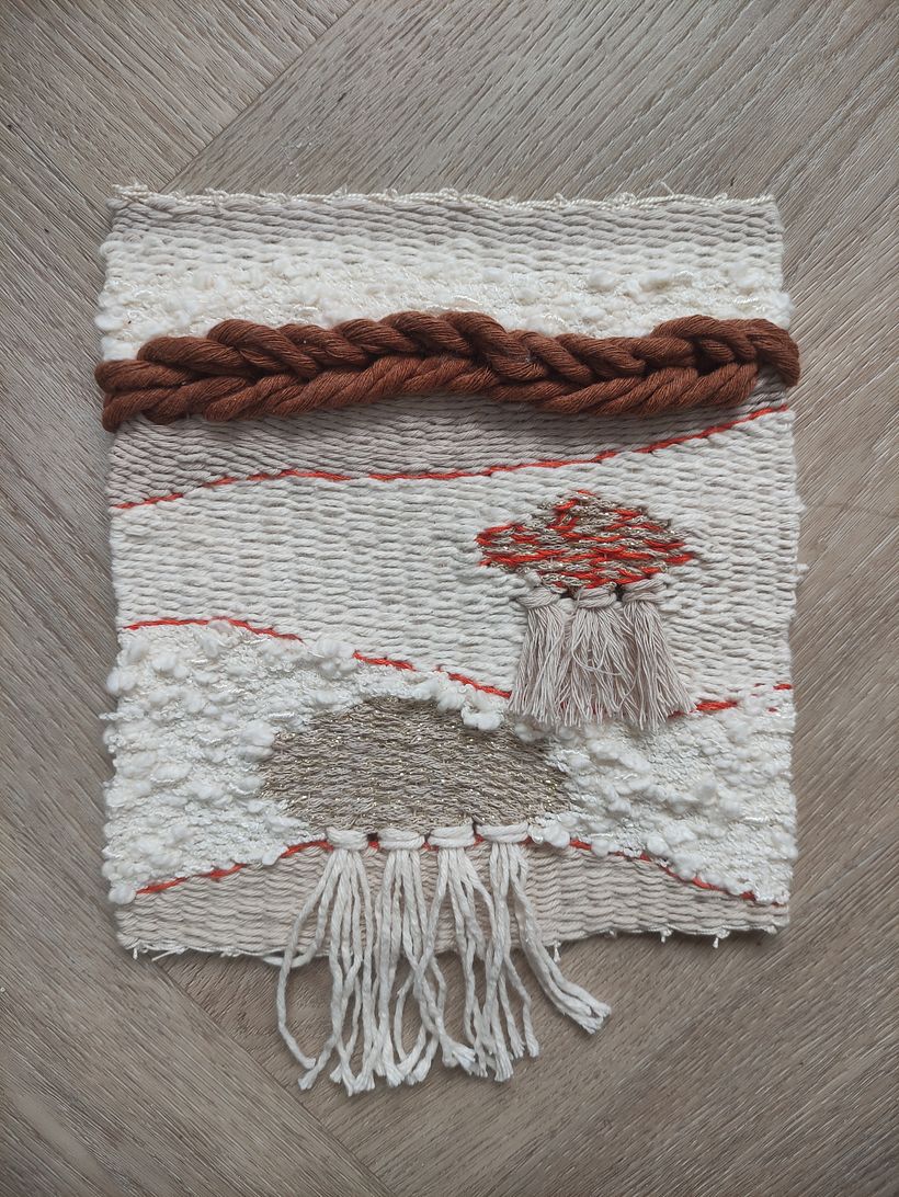 Weaving project - Clouds 1