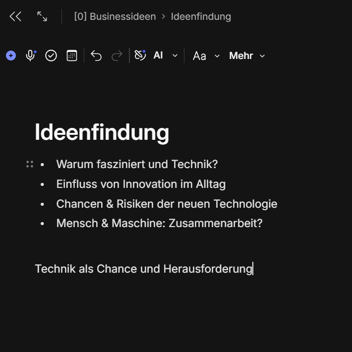 Technik als Chance und Herausforderung 1