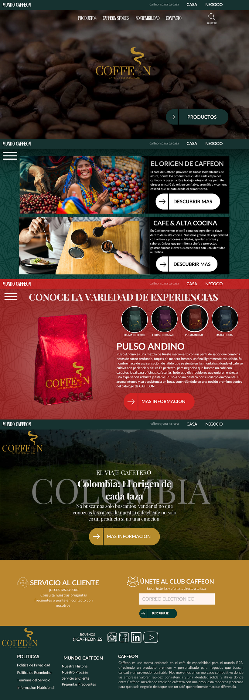 BRIENDING DE ENTIDAD DE COFFEON 1