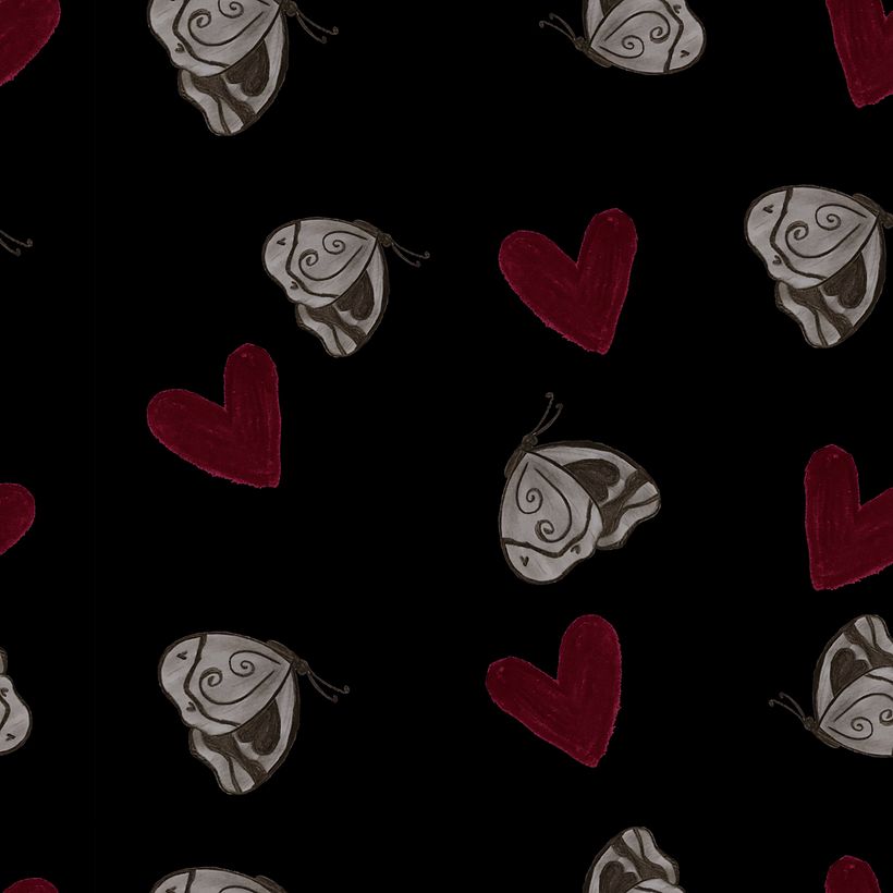 Borboletas coração  1