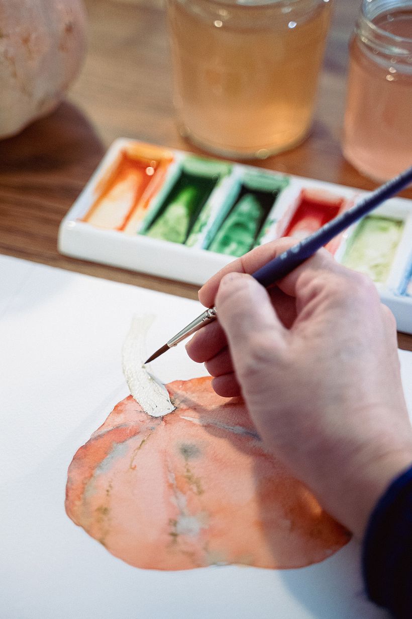 Minestrone Vegetables: Creating a Leporello 2