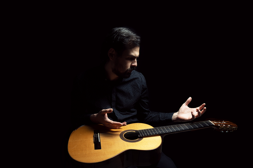 Foto low key con flash. 1