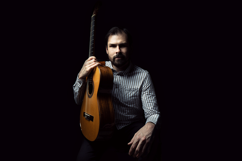 Foto low key con flash. 1