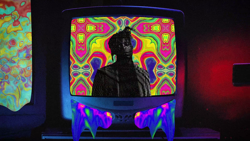 Juice Wrld Psychedelic Animation 2
