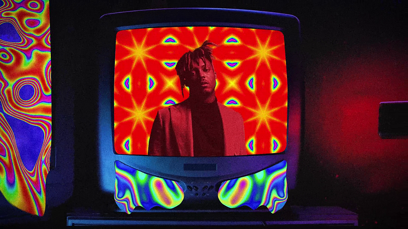 Juice Wrld Psychedelic Animation 3