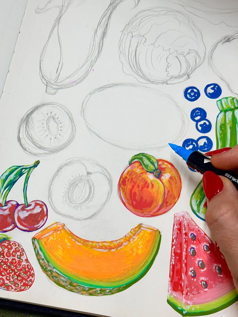 How I Created My Illustrated Recipes Cookbook 3