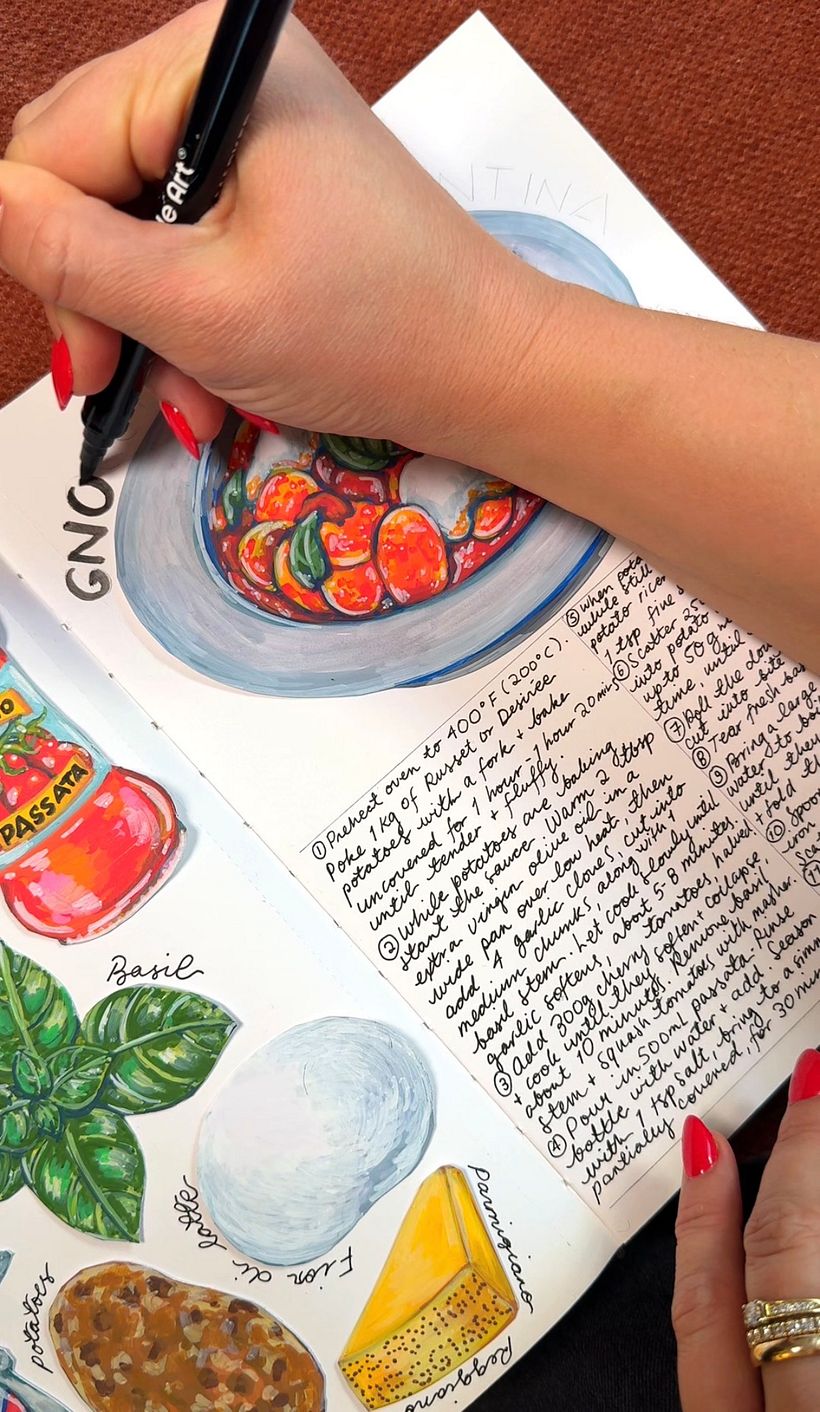 How I Created My Illustrated Recipes Cookbook 1